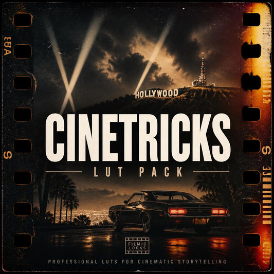 Aperçu du Cinetricks LUT Pack – LUTs cinéma et grain argentique